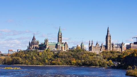 Image of Parliament in Ottawa, ON