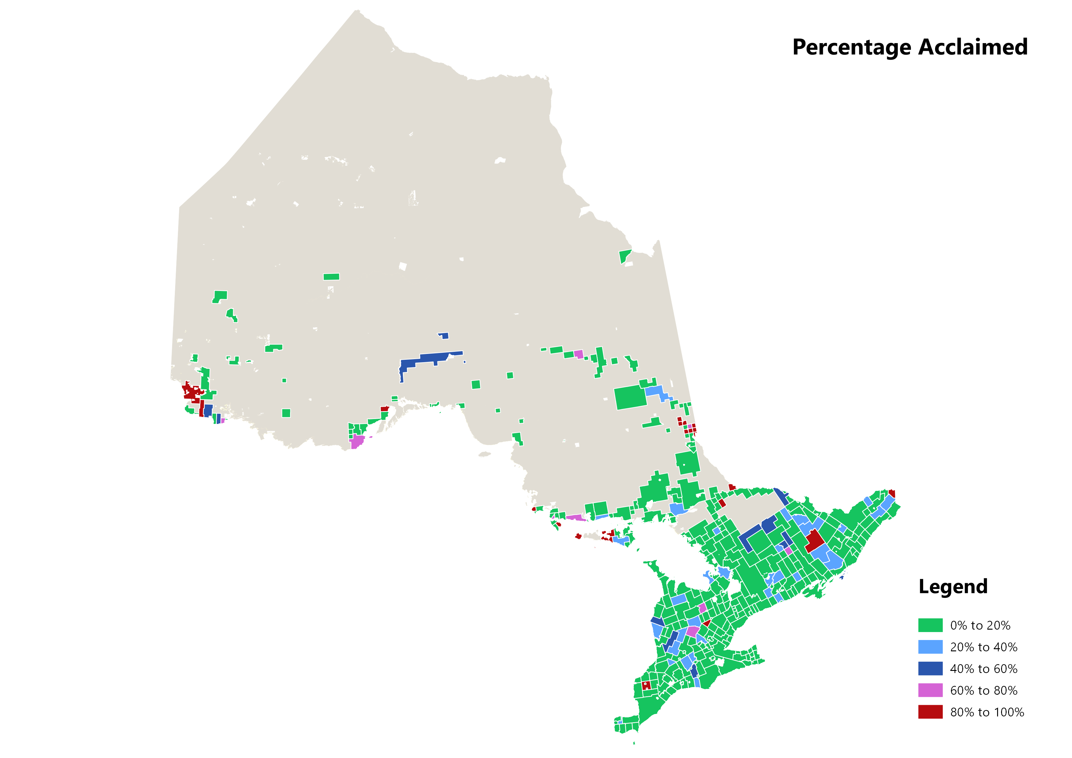 Map Percent Acclaimed