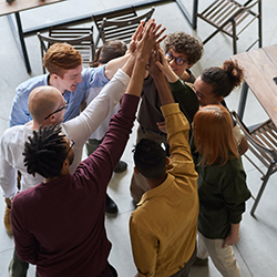 Image of a group of young people