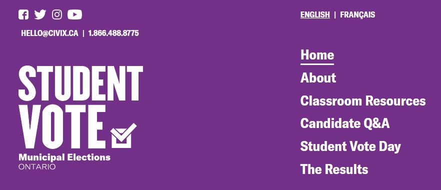 Ontario Municipal Student Vote