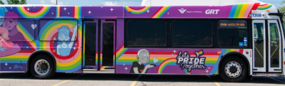 2025 GRT Pride bus brightens the community