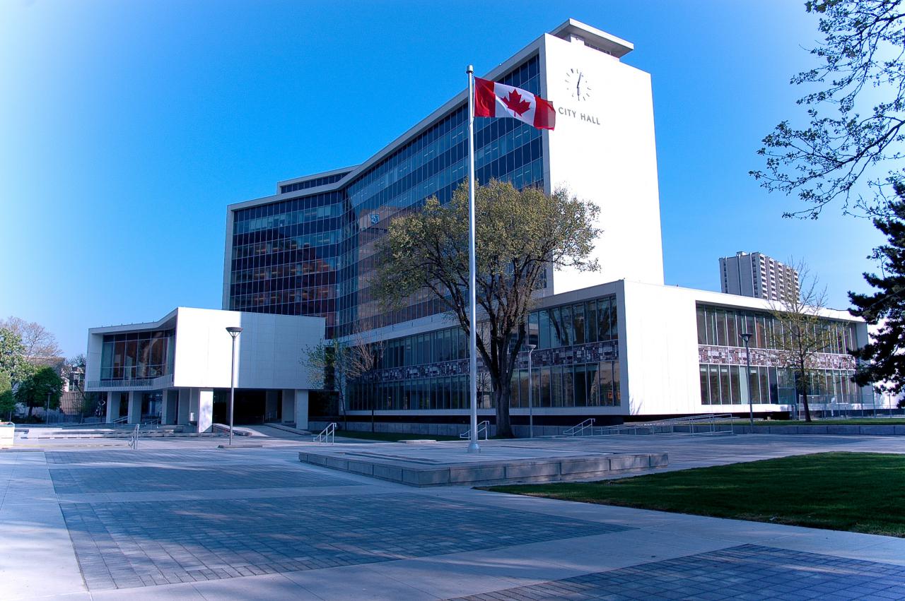 Image of Hamilton City Hall, one of the municipalities that will be granted Strong Mayor powers