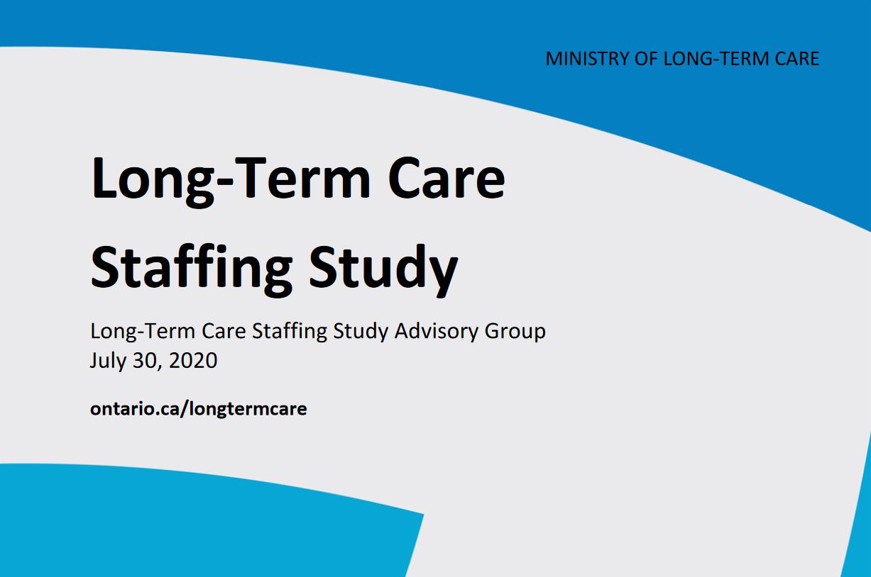 Image of LTC Staffing study