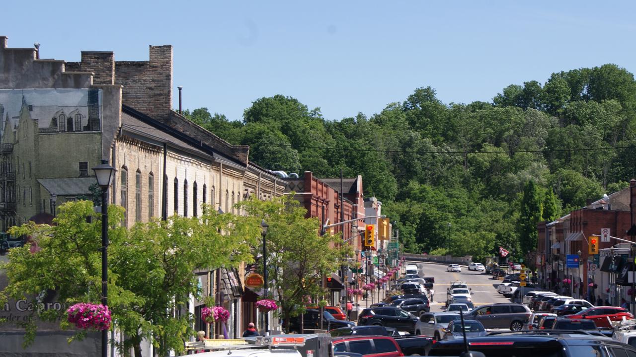 image of Paris Ontario main street