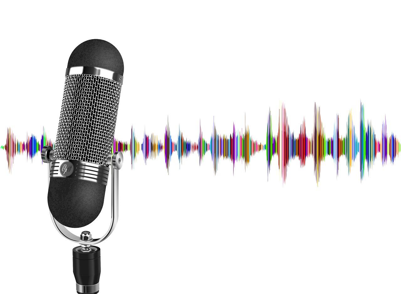 Image of microphone by Tumisu from Pixabay