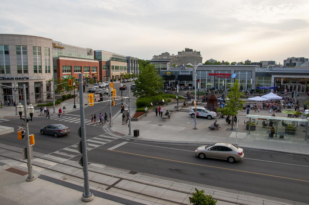 Image of Waterloo town square