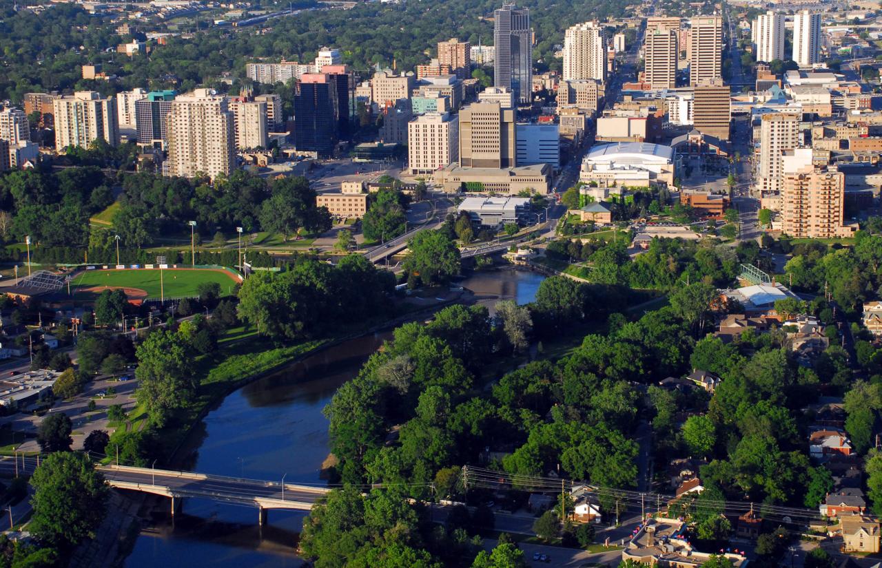 aerial view of cityscape