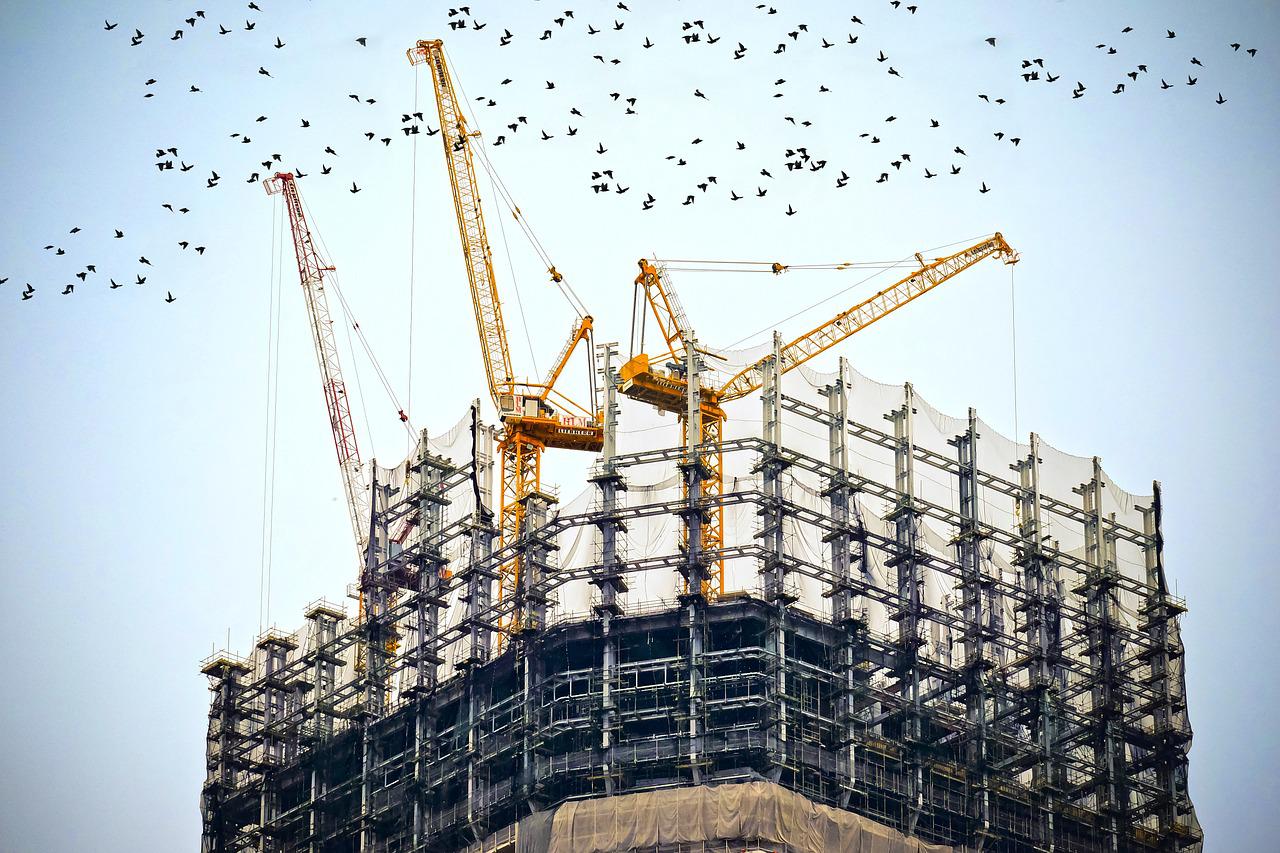 image of a building under construction