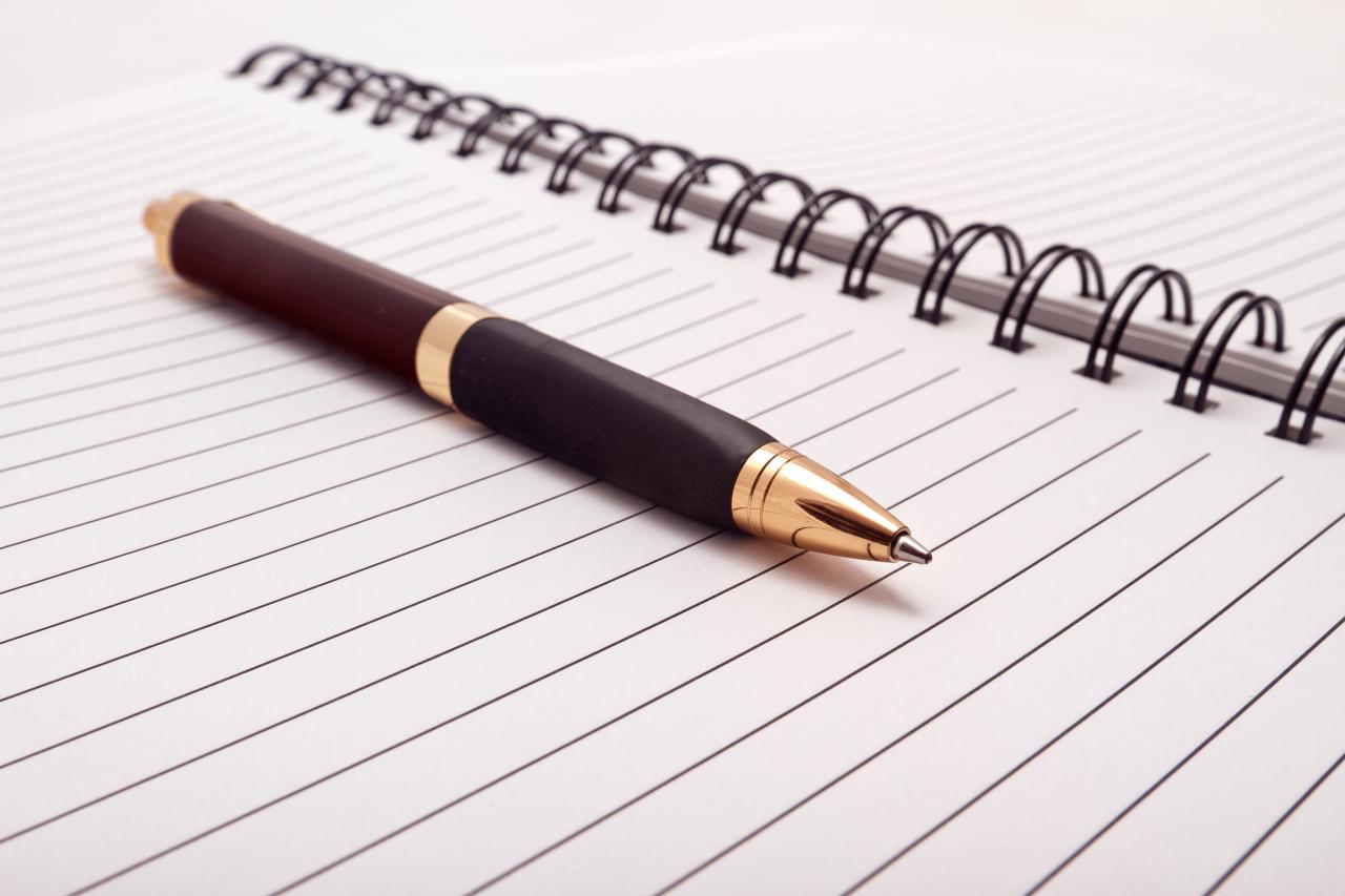 Image of notebook from pixabay