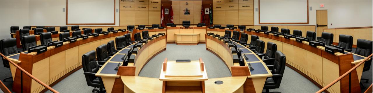 Niagara Region Council Chambers