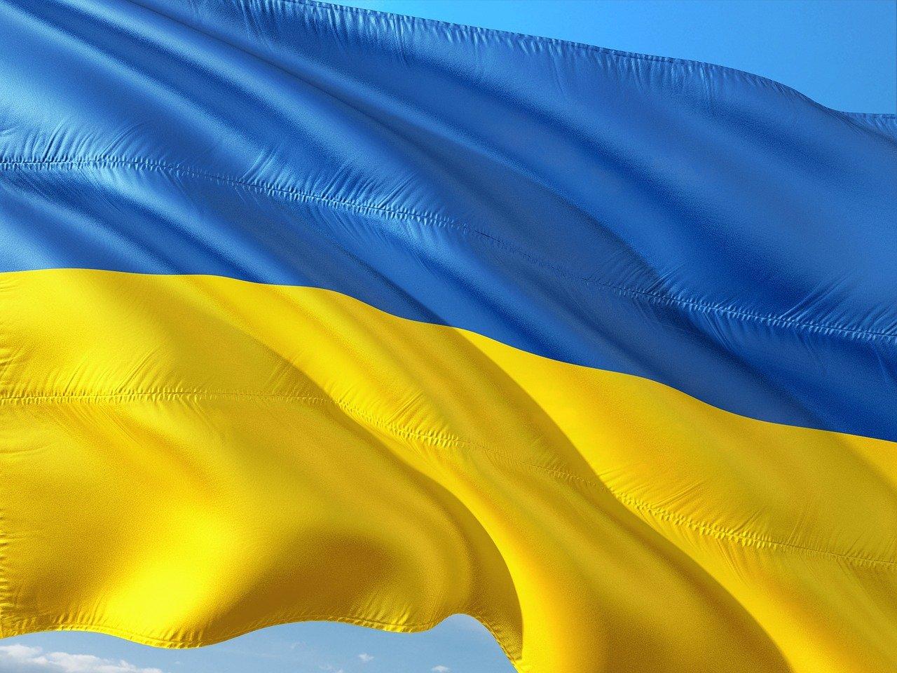 Ukrainian flag from Pixabay