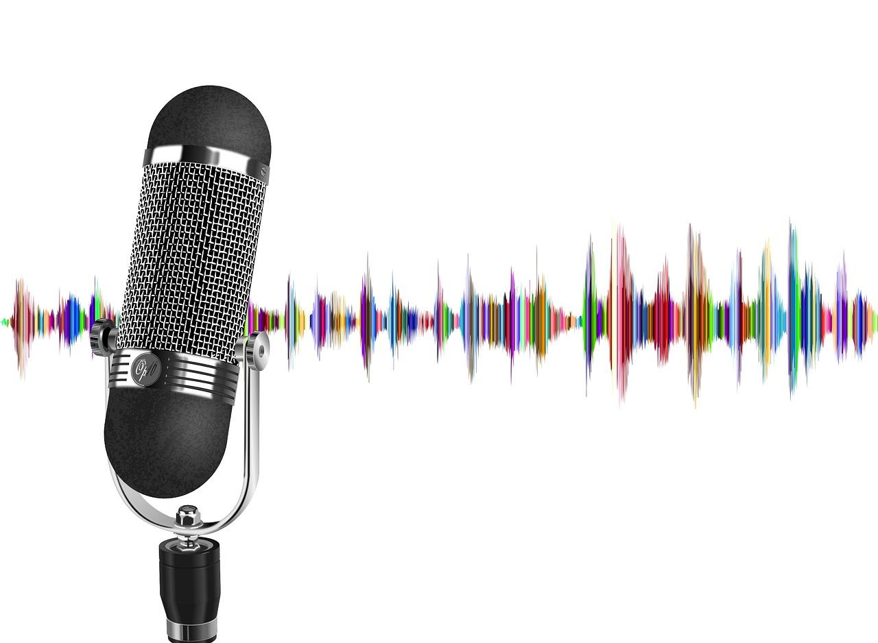 Microphone podcast image by Tumisu from Pixabay