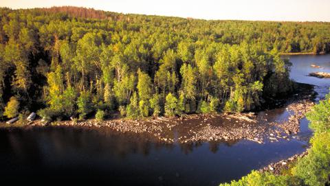 Ontario Image of Lake and Forrest  © 2021 Ontario Tourism Marketing Partnership Corporation