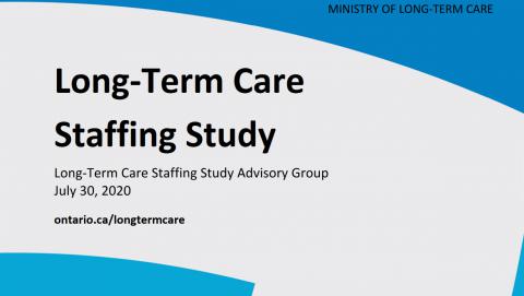 Image of LTC Staffing study