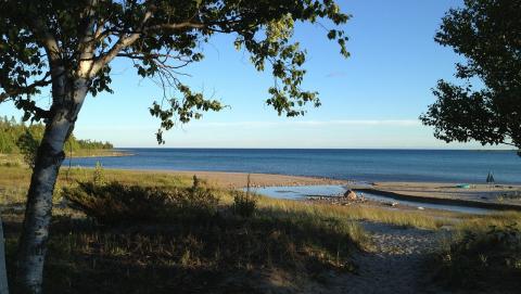 Image of the shores of Manitoulin Island 