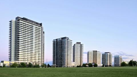 Image of a series of condominiums in Mississauga courtesy of CGXL Media through Unsplash.