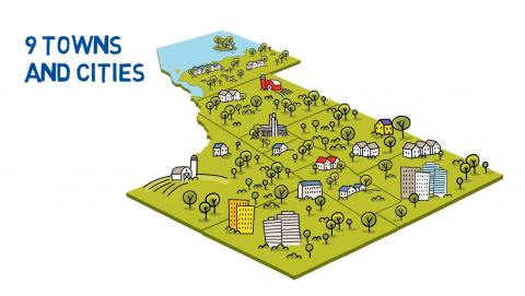 graphic of York Region