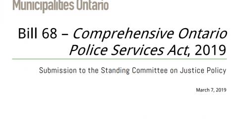 Bill 68 Submission